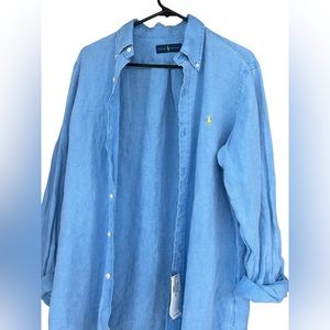 Ralph Lauren Polo Classic Fit Linen Shirt